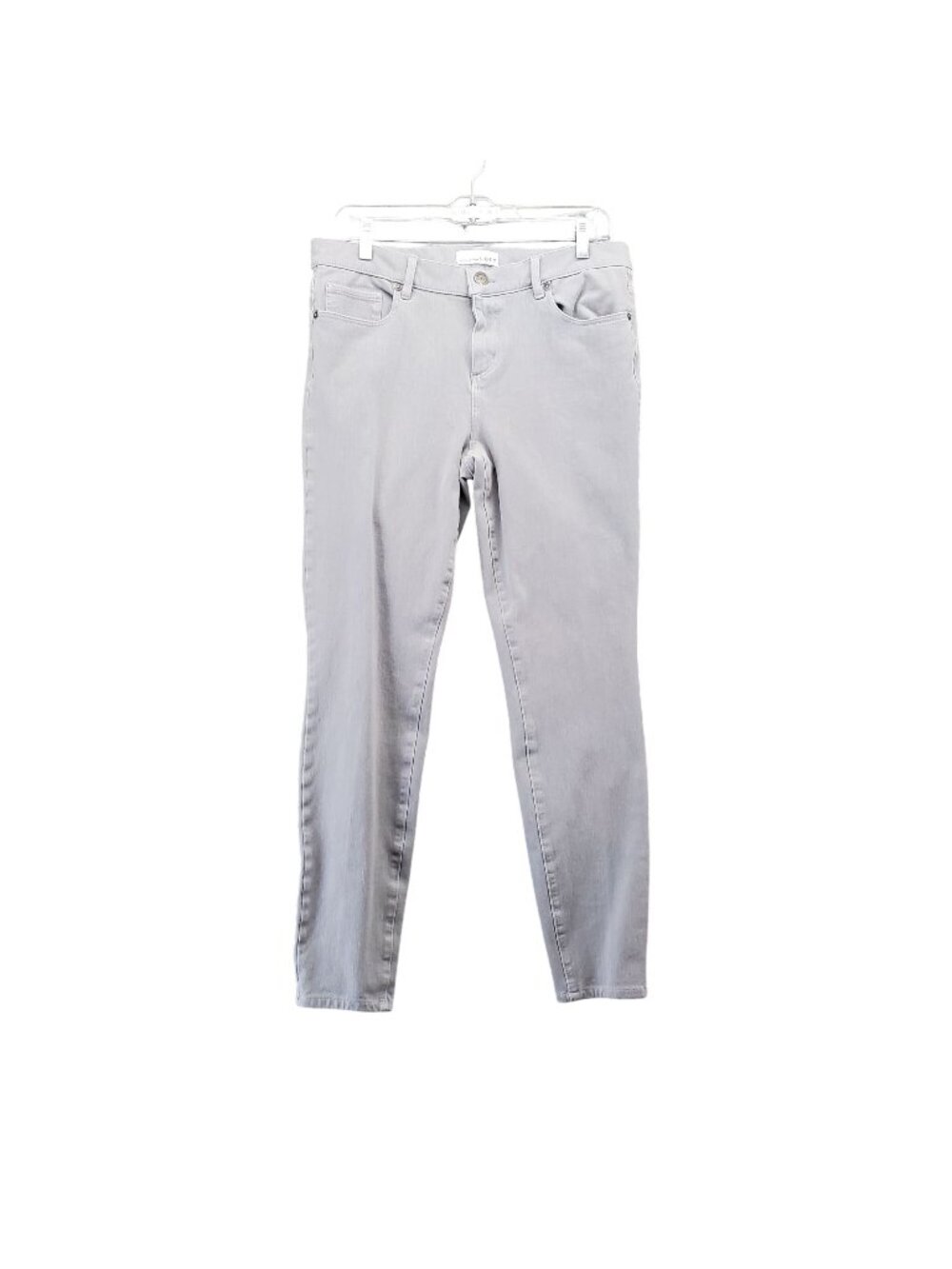 Loft Jeans Womens 30/10 Gray Legging Stretch Mid-Rise Casual Denim